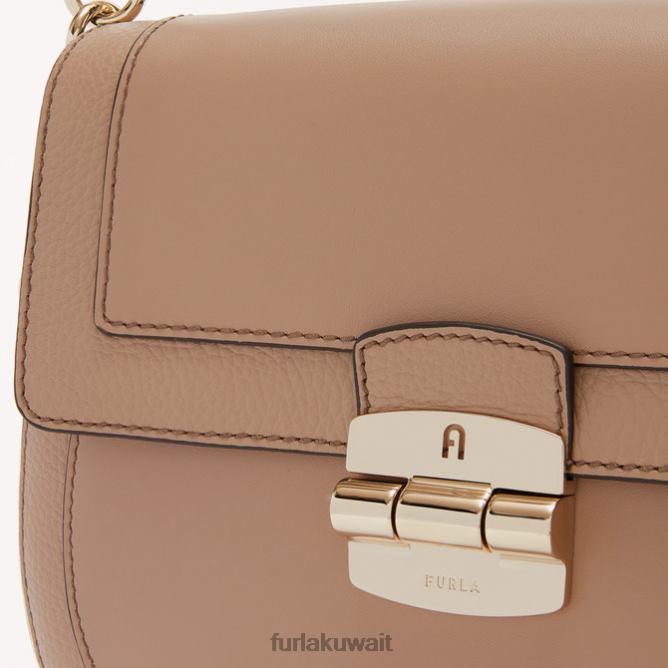 نادي 2 crossbody s greige Furla نحيف N42HB95 مُكَمِّلات